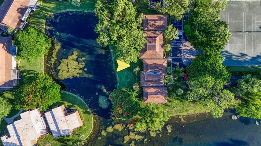 Aerial view of property and surrounding area