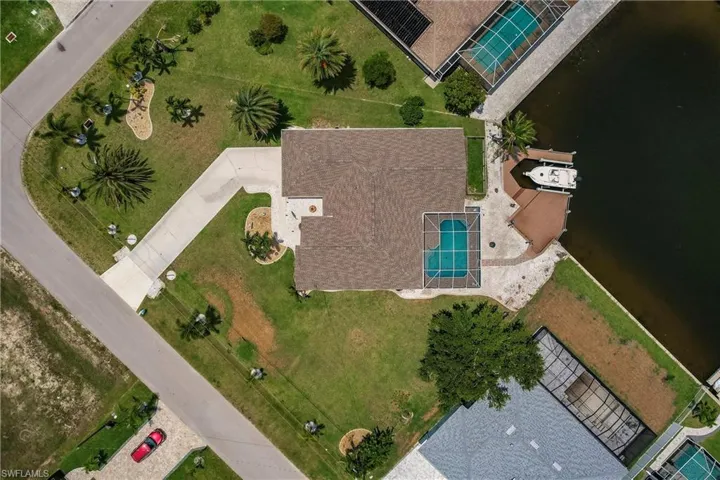 View of birds eye view of property