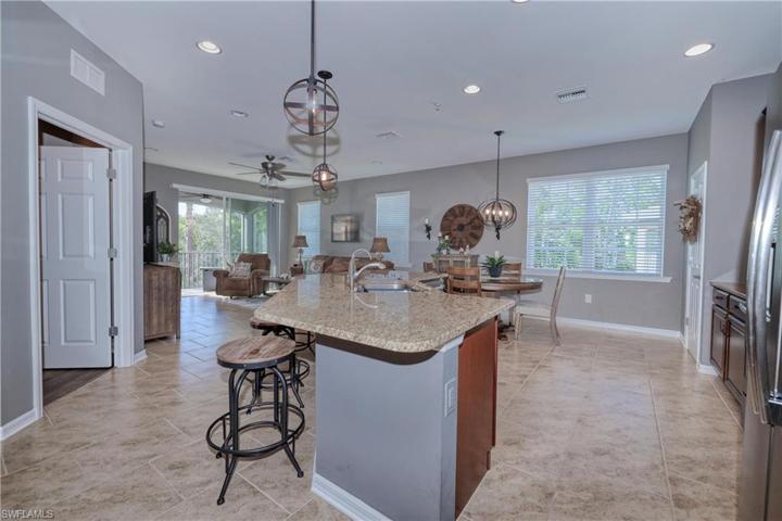 Center island for entertaining