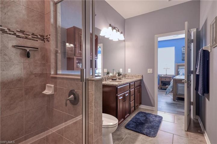 Walk in shower