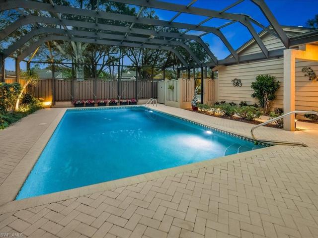 Private pool looking NW