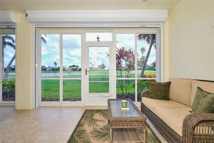 Sunroom with plenty of natural light