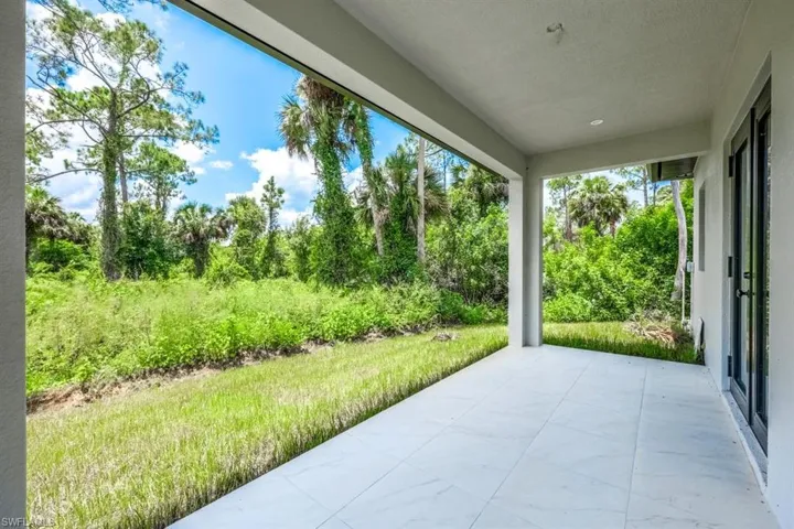 View of patio