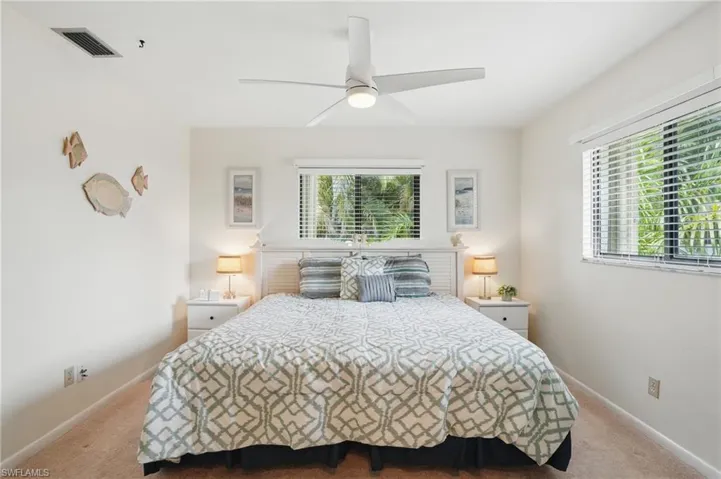 Guest Bedroom with Large Walk in Closet