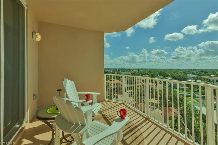 View from front balcony
