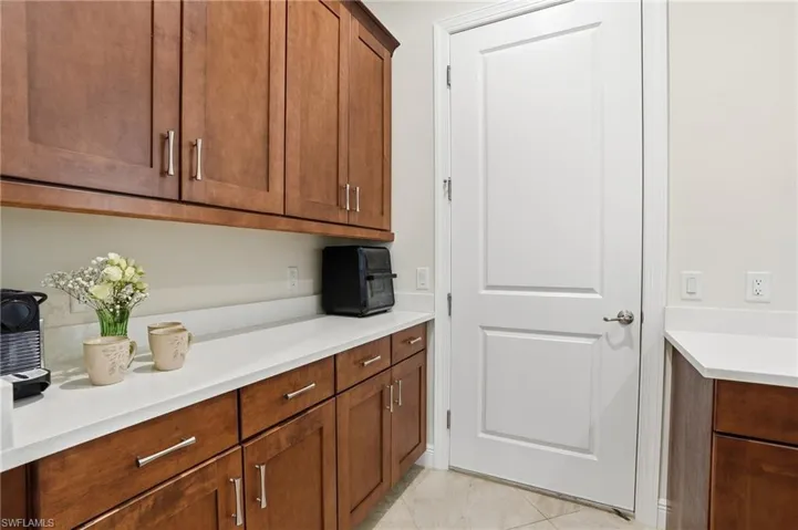 Coffee bar or butlers pantry