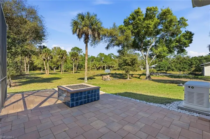Relax by your gas burning firepit