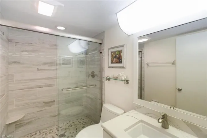 Recently remodeled second Bathroom