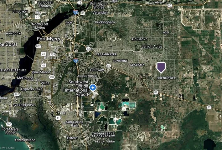 Map of property location