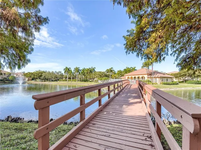 Bridge to Pool and Clubhouse