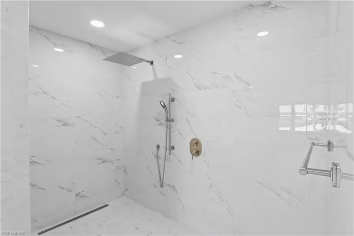 Designer guest bedroom with stunning attention to detail!  This home has two