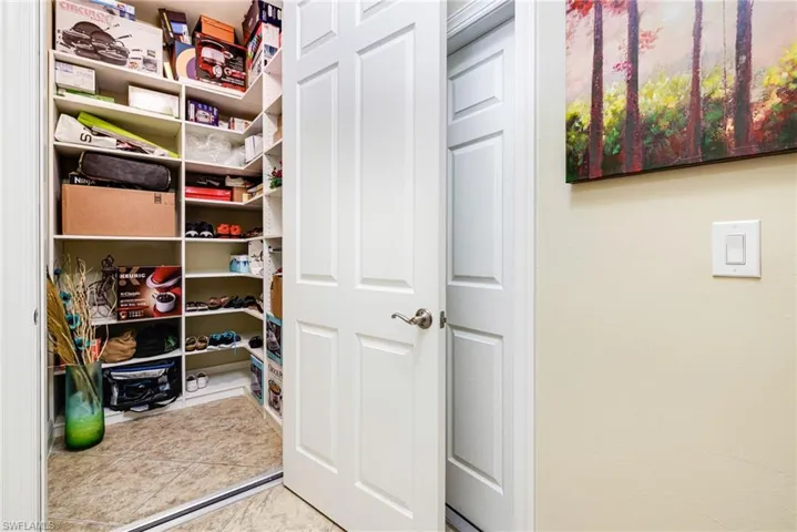 Extra storage area