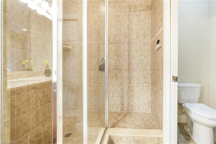 Walk in shower