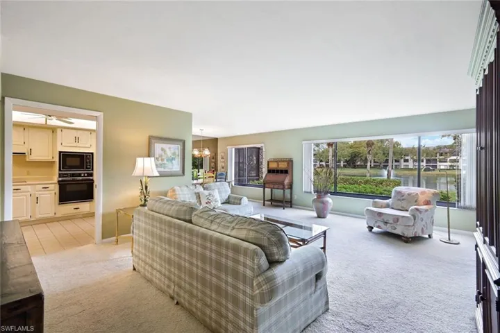 Expansive, oversized windows