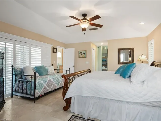 Master Bedroom featuring ceiling fan