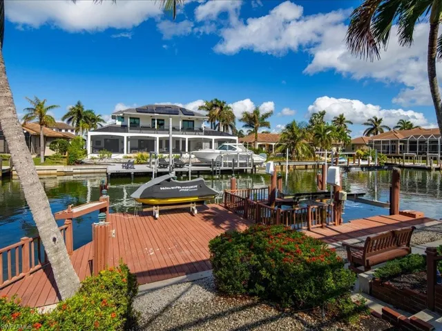 View of dock with a water view (2 lifts)