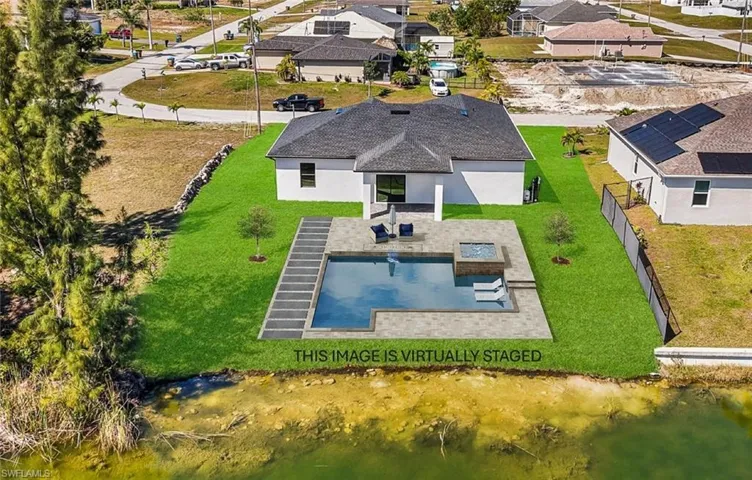 Bird's eye view featuring a residential view