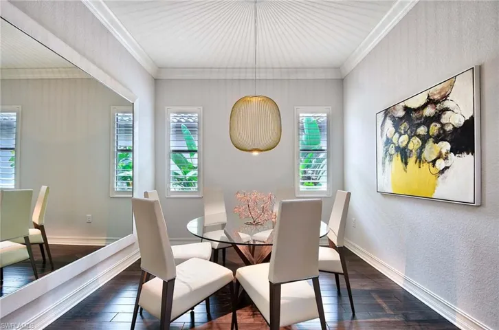 Dining room, some have turned this into a Den or expanded Kitchen
