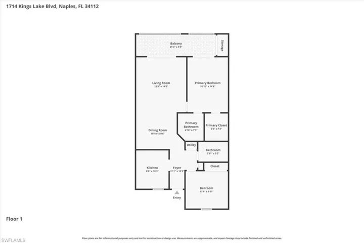 1714 Kings Lake Blvd 202, Naples, Florida 34112