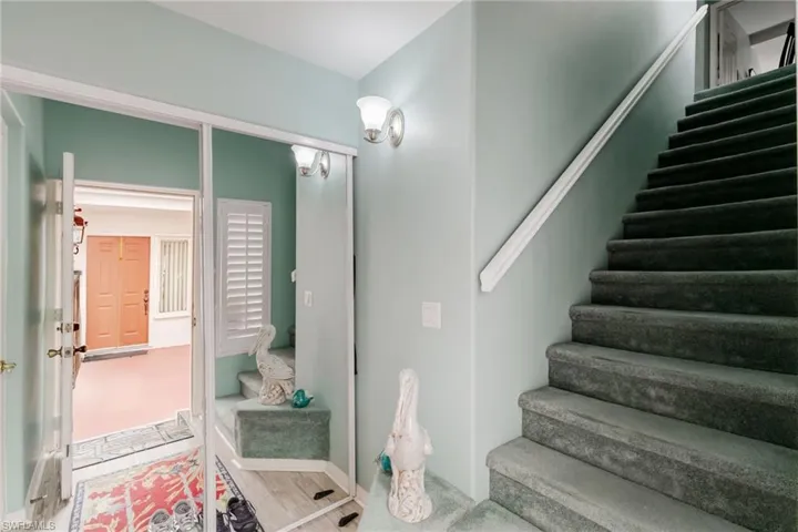 View of stairs
