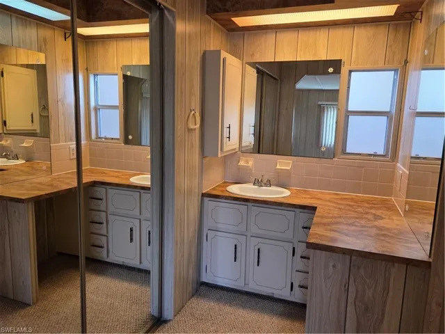 Primary Bath with additional closet