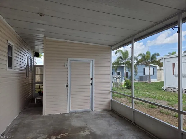 Breezeway with Shed