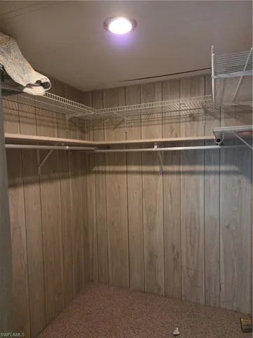 Walk-in closet in the Primary bedroom