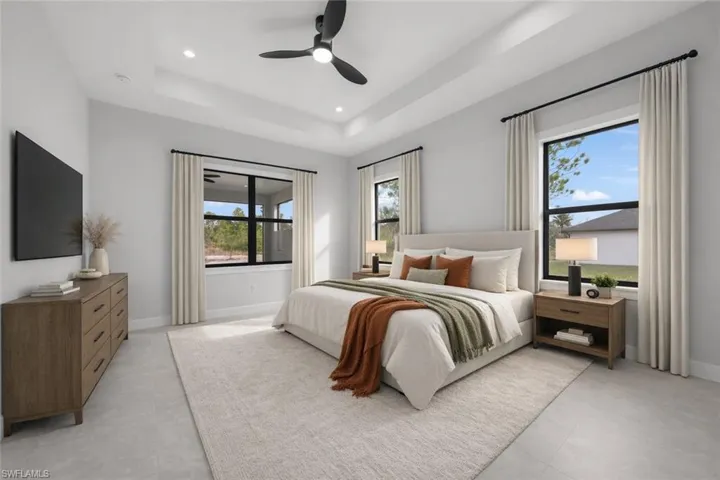 VIRTUALLY STAGED Primary Bedroom