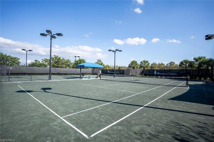 Multiple tennis & pickleball courts