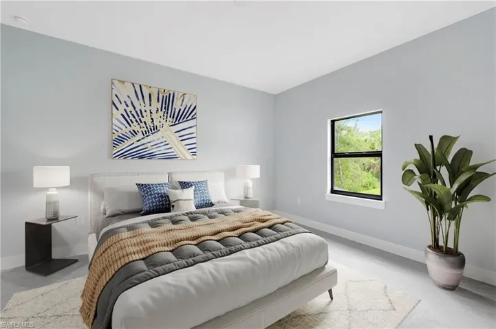 Photo includes virtual staging to showcase the possibility of the home.