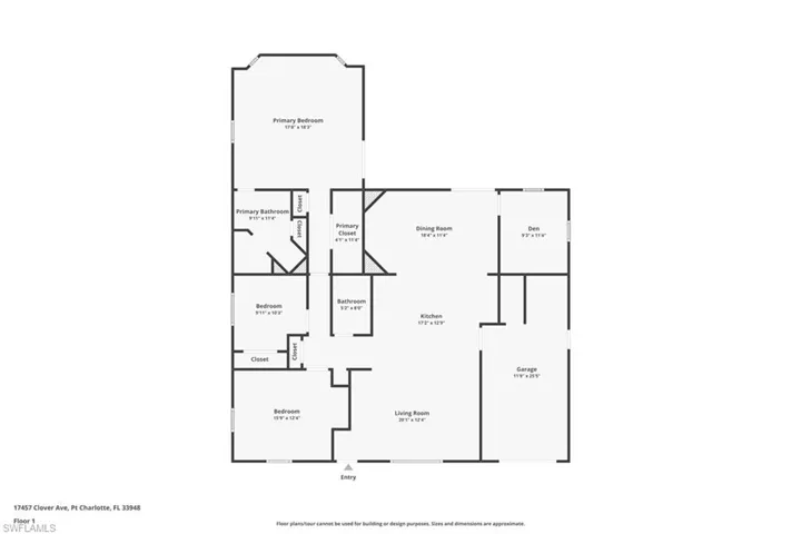 17457  Clover  AVE, Port Charlotte, FL 33948