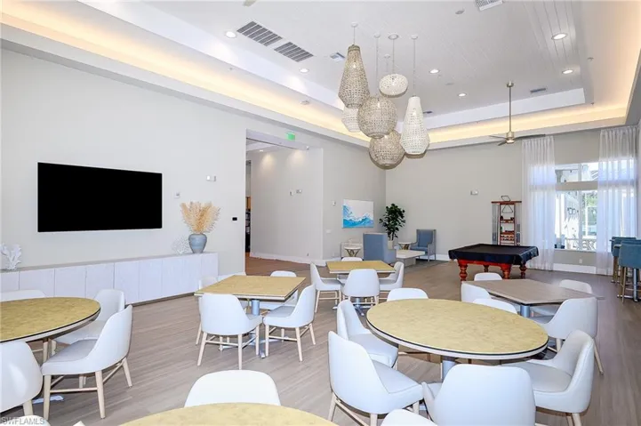 Billard Room and Card Playing Area