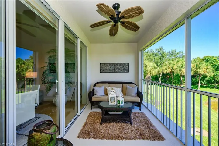 Outdoor screened lanai