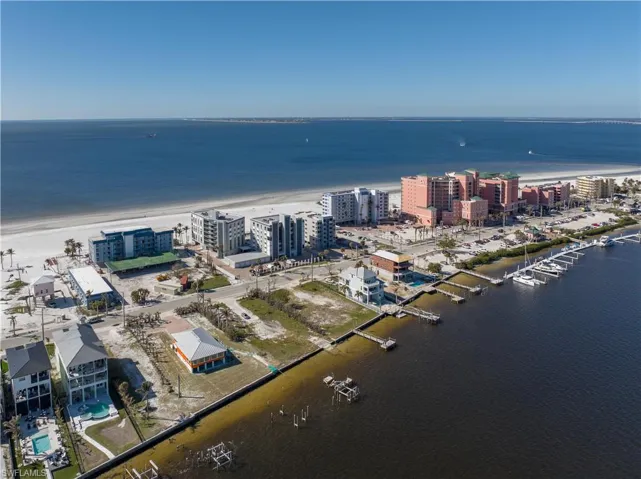 Aerial view from Bay Side.
