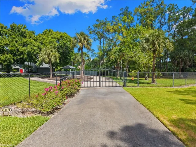 Gated entrance