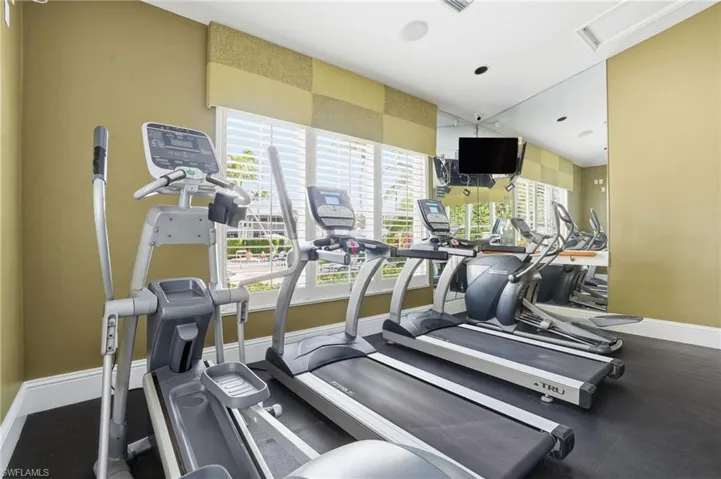 View of gym