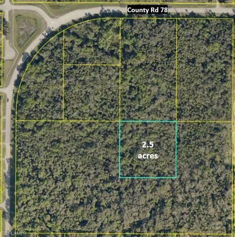 The 2.5 Acres is Included w/ the 16.67 Acres
