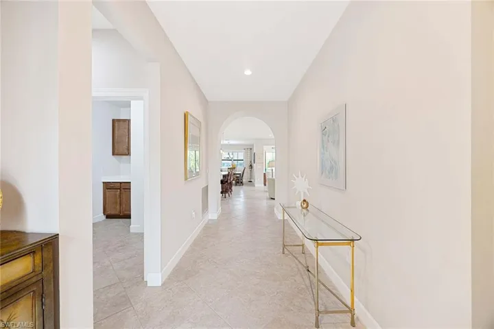 Foyer to Living Area