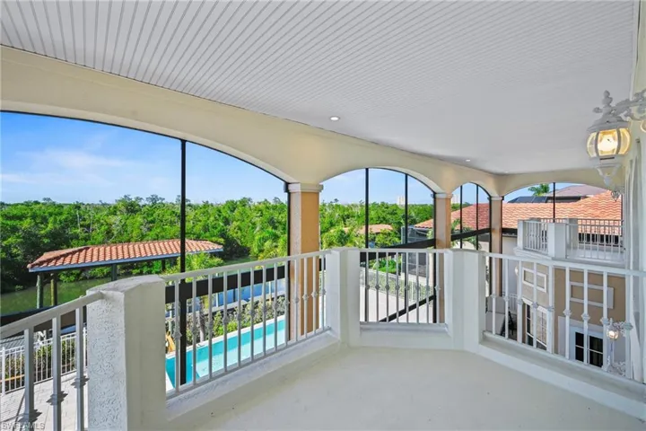 Unfurnished sunroom with plenty of natural light