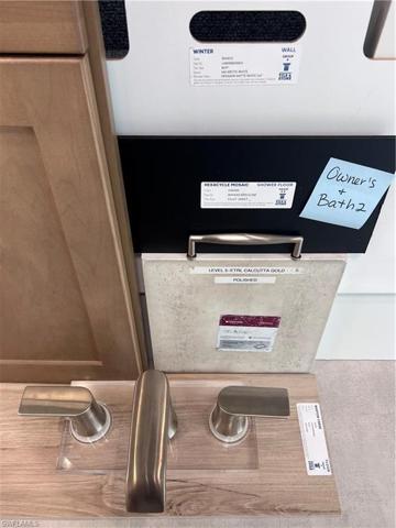 Design selections for this home