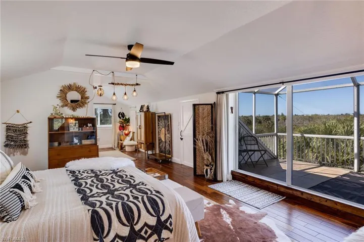 Massive Storage Behind the Full-Size Barn Door.  Opposite This Door is the Walk-In Closet
