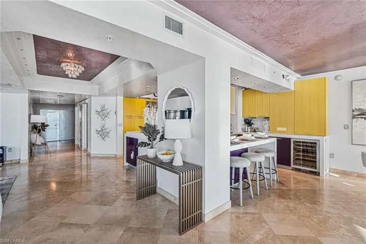 The Italian high-end MODERN ITALIAN Kitchen renovation is a vibrant example of this lively island and community. The LUXE Sub Zero and Thermidor appliance package are complete with TWO Faber hoods and TWO dishwashers for your desired chef kitchen experience that you deserve..