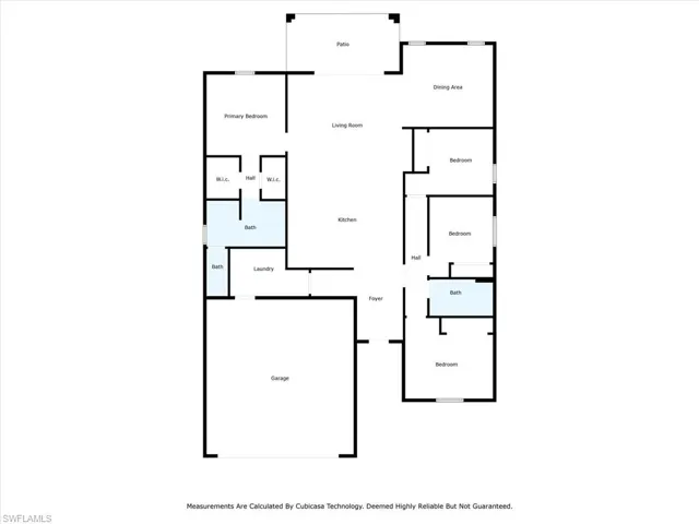 View of room layout