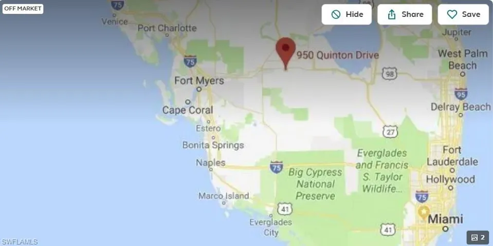 Map of property with streets / nearby areas