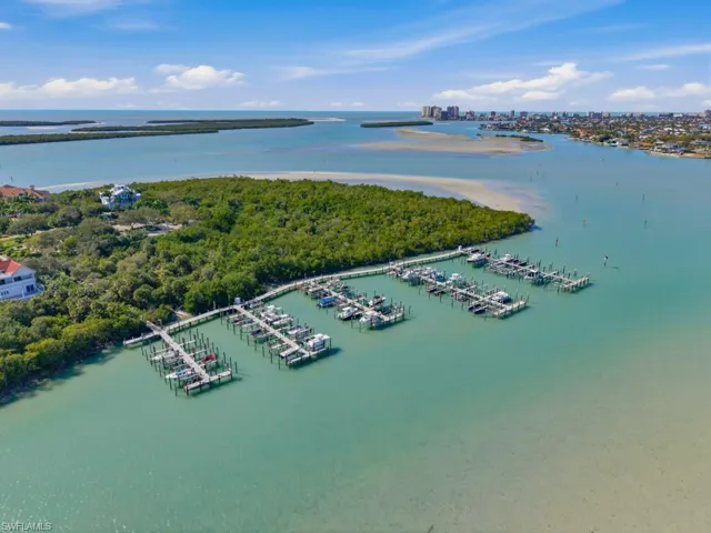 Aerial View of Key Marco Marina