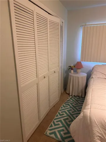 Bedroom with a closet