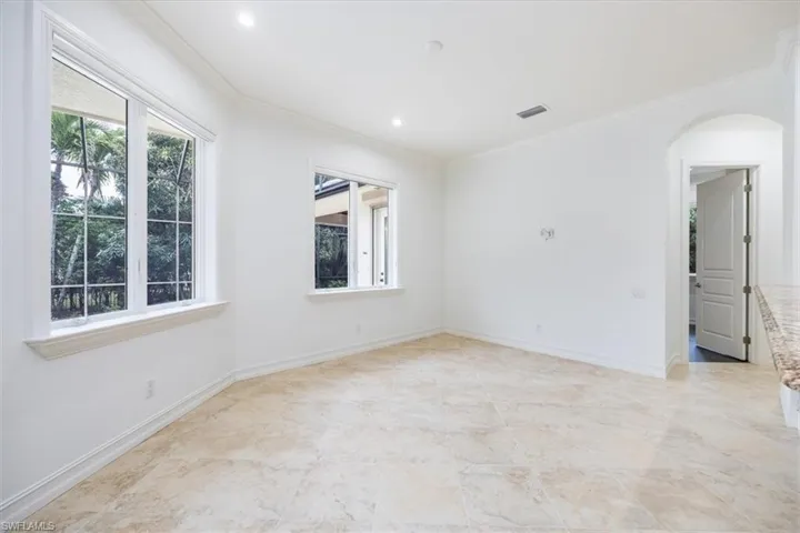 Dining area off the kitchen and great room.