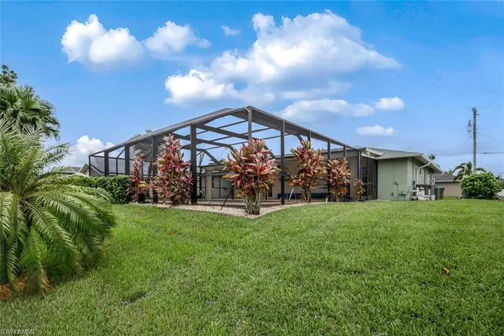 Rear view of property.