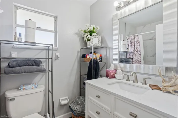 Bathroom featuring a shower with tub