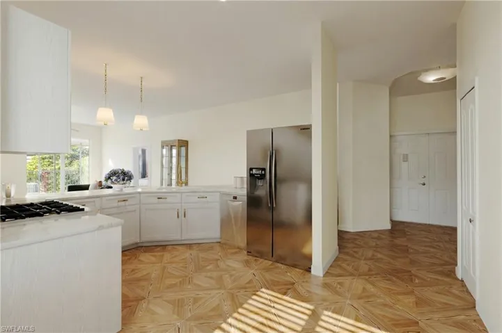 Photo includes reality renovation/ staging to showcase the possibility of the kitchen. Design services included with purchase!